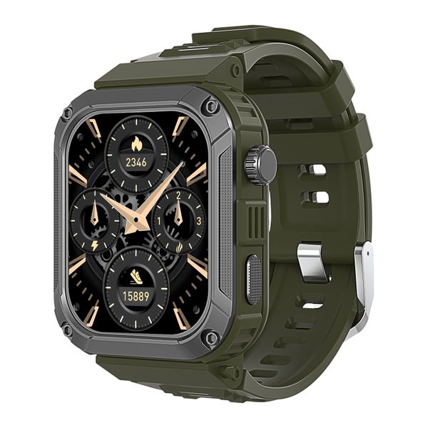 Smart Watch Wireless Call 5ATM Waterproof Support E-cigarettes