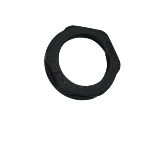 CGP-LN-M25-BK - M25 Polyamide Locknut, Black, IP68 Rated, 1.5mm Pitch