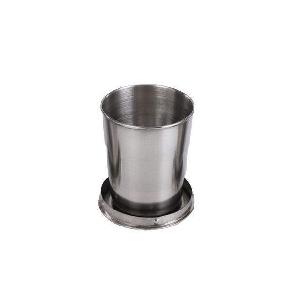 150ml Stainless Steel Collapsible Cup-Portable Outdoor Water Cup for Travel