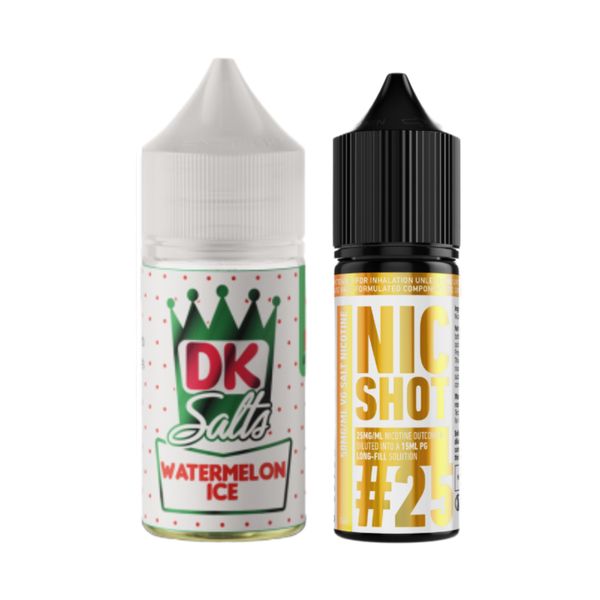 Donut King 30ml E-liquid 25MG Juice - Watermelon Ice