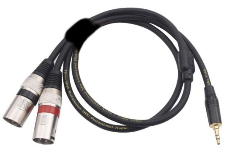 XLR to Stereo Jack Cable