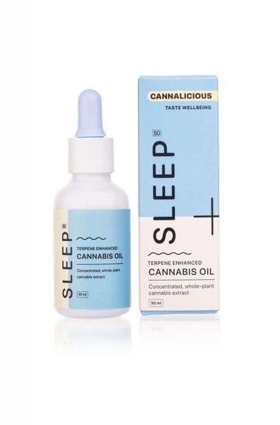 Cannalicious -Full Extract Cannabis Oil - SLEEP Support