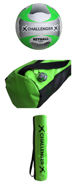 Challenger Netball Combo (Includes Balls , a Tube Bag and a Keyring)