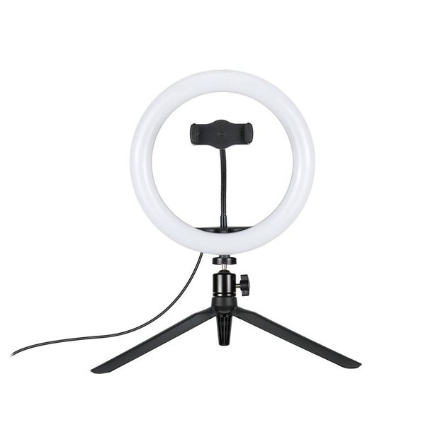 10 Inch LED Ring Light + 20cm Tripod perfect for Selfies, Tik Tok Videos