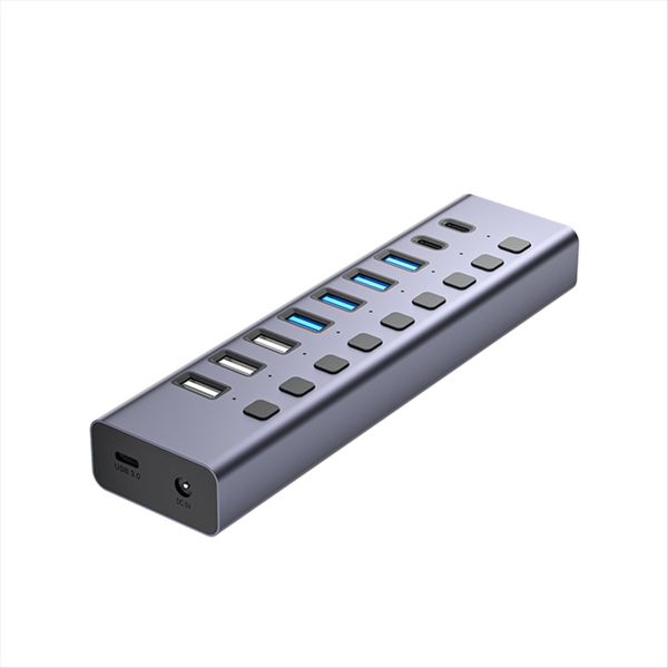 9 In1Usb C Hub With Adapter For Phone/Laptop Us Plug