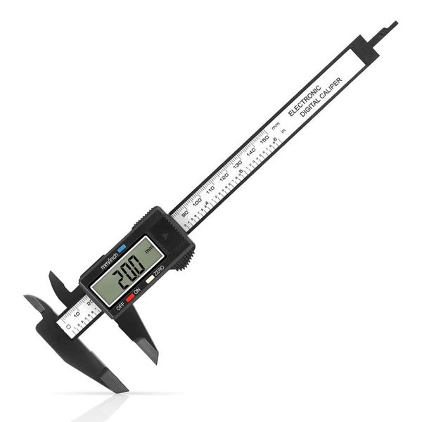 Electronic Digital Caliper,Plastic Vernier Caliper,Inch/Millimeter,0-150mm