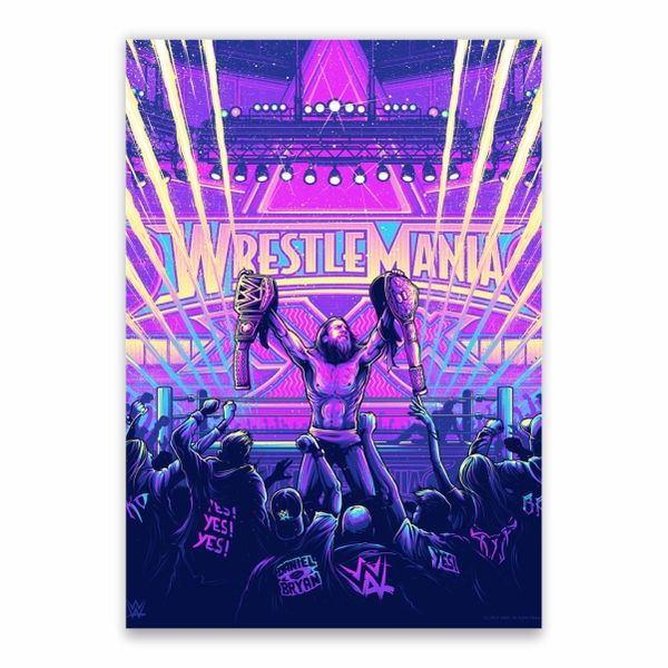 Wrestlemania XXX Poster - A1