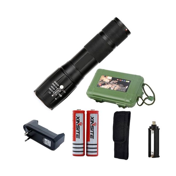 Zoomable Torch LED Flashlight