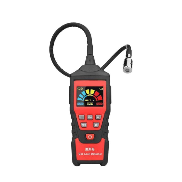 Gas leak detector, black/red