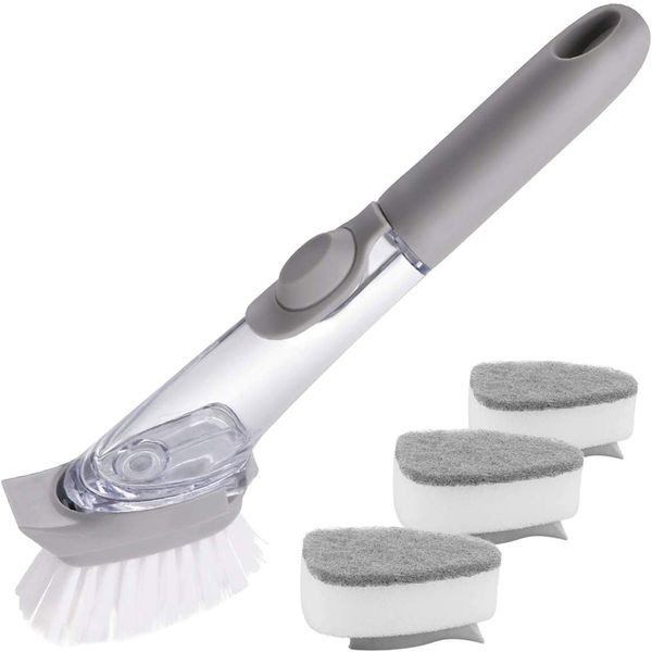 Long Handle Kitchen Cleaning Brush Set