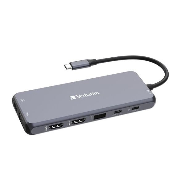 Verbatim Usb-c Pro Multiport Hub 14 Port