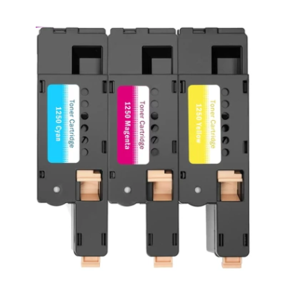 Dell 1250c laser toner cartridge 3 pack