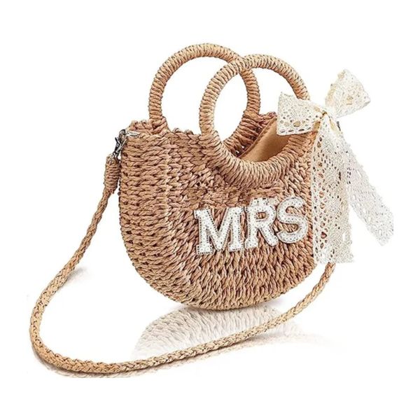 Women's Straw Beach Tote Bag Woven Summer Bags Vacation Casual Handbag