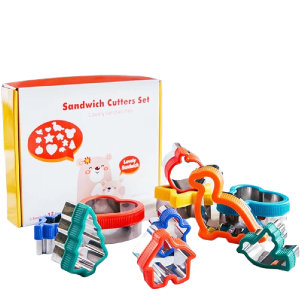 Dino Sandwich &amp; Cookie Cutter Set