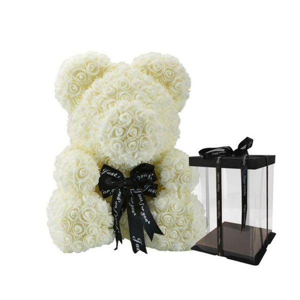 Handmade Rose Teddy Bear