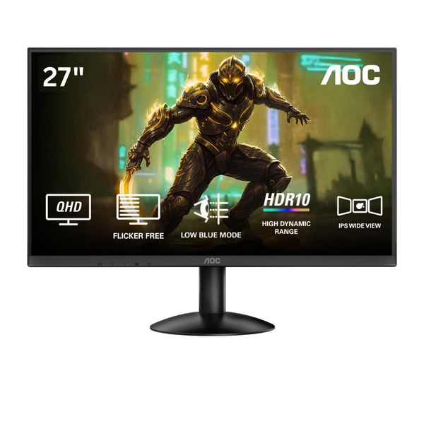 AOC Q27B30E 27" QHD IPS Monitor - 75Hz, 4ms, Adaptive Sync
