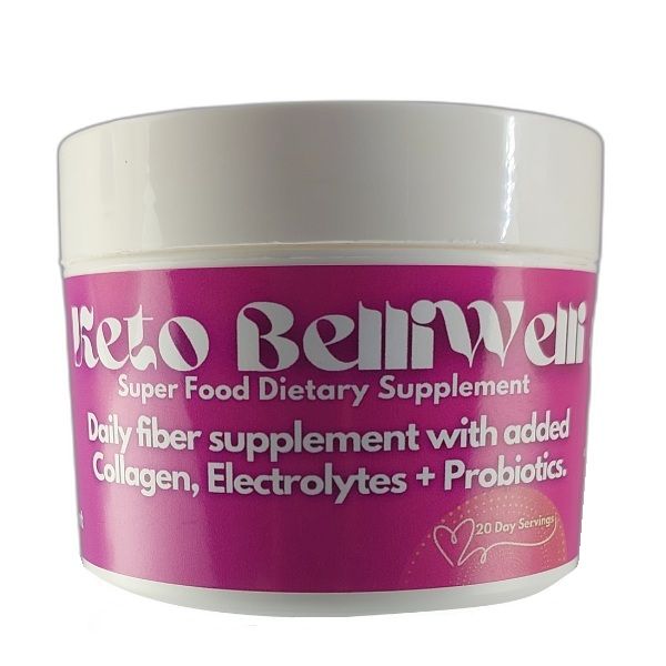 Keto BelliWelli Super Food Dietary Supplement powder 20 Day Servings
