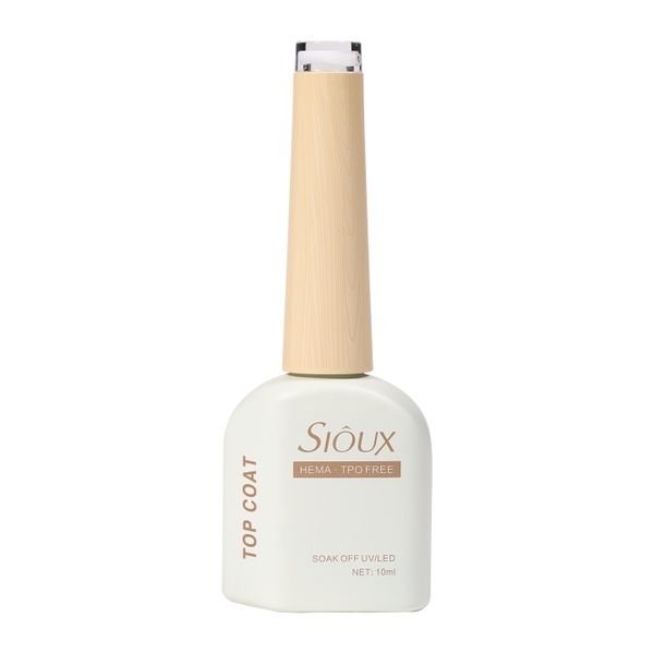 Sioux HEMA-Free Base Coat Top Coat (UV/LED) - High Glossy Shine