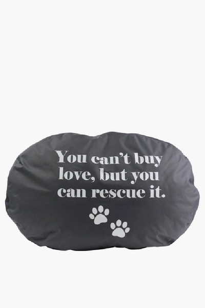 Giant Oval Script Pet Bed