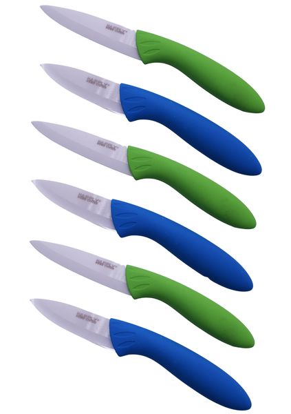 Ceramic Pairing and Utility Multi Colour Knife Set - 4 Piece