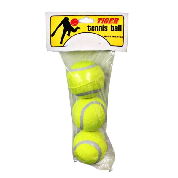 Tiger Tennis Ball Set of 3
