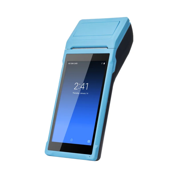 Handheld Android P.O.S. Terminal for Payments and Stock Inventory