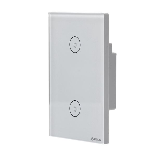 VIZIA Smart WiFi Light Switch -2 Gang (Google Home/Amazon Alexa)