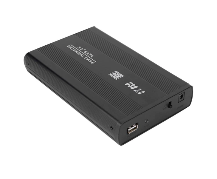 KT&amp;SA 3.5 inch SATA to USB2.0 HDD Case Hard Disk Case External Hard Drive