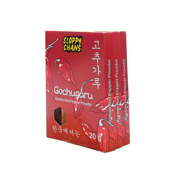 Sloppy Chans Gochugaru 20g 3 Pack