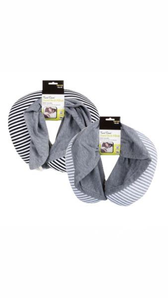 Travel Neck Pillows with Hoods x 2