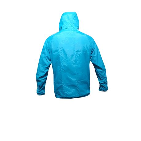 Blue and grey outlet windbreaker