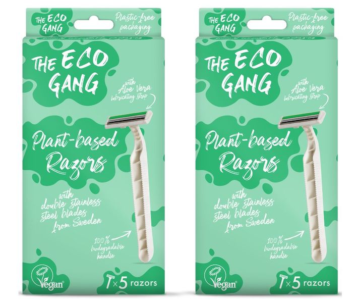 The Eco Gang Plant-Based Razor - 10 Pack