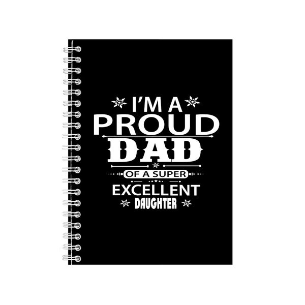Proud Dad Notebook Gift Idea Writing Book Notepad Pad 42