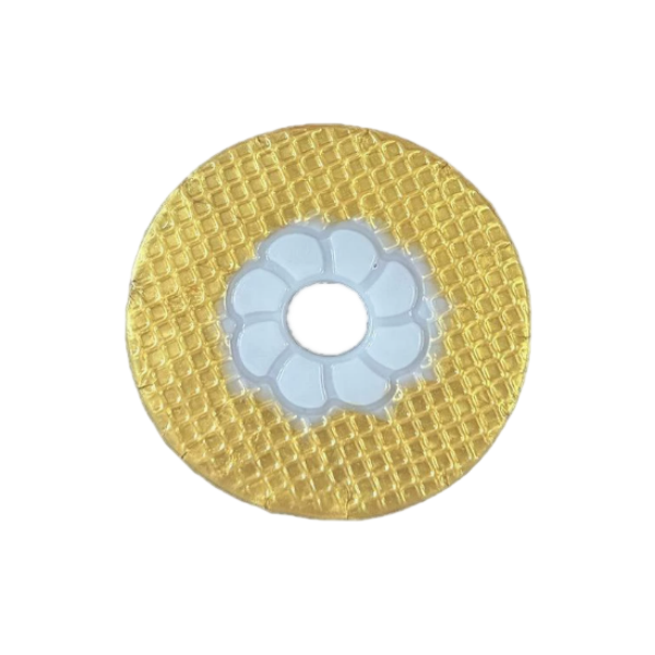 Women's Crystal Breast Mask - Gold &amp; White Bicolor Beautification Patch