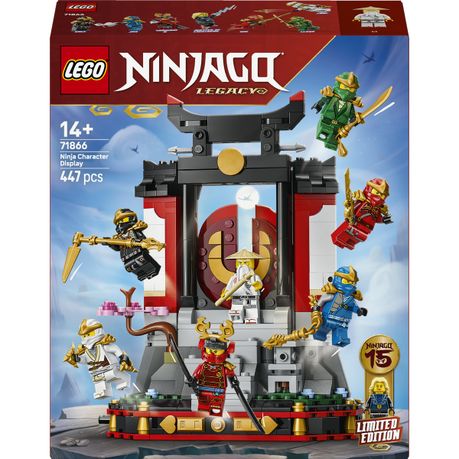 LEGO® NINJAGO® Ninja Character Display 15th Anniversary 71866 Image