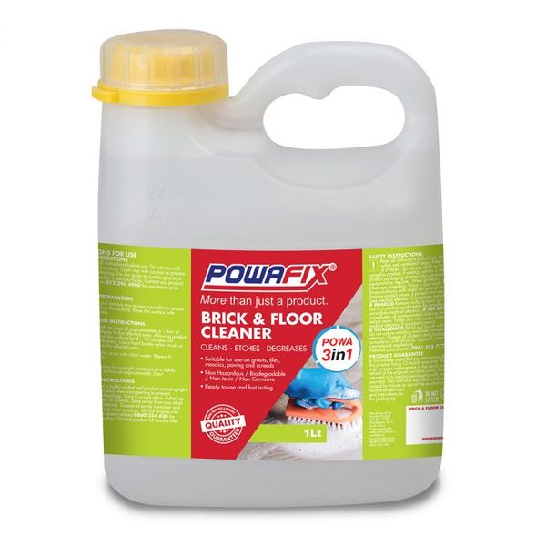 Powafix Brick And Floor Cleaner Non Corrosive 1L