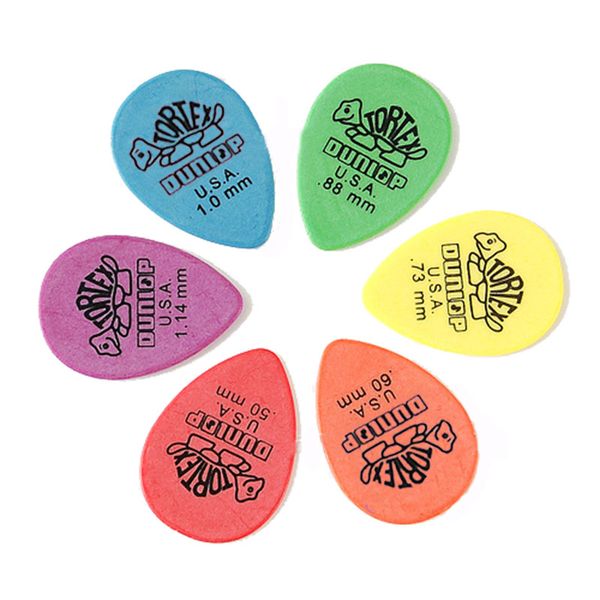 21 pcs Tortex Dunlop mixed Delrin guitar pick