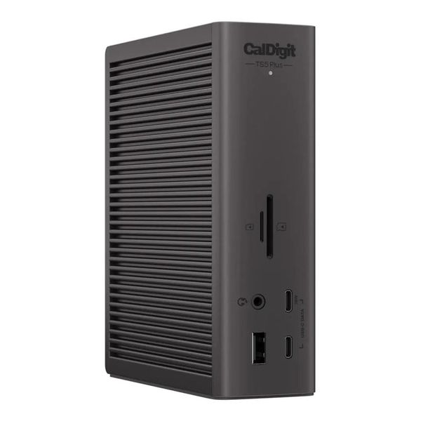 CalDigit TS5 Plus Thunderbolt 5 Dock With 1m Braided TB5 Cable &amp; 330W PSU