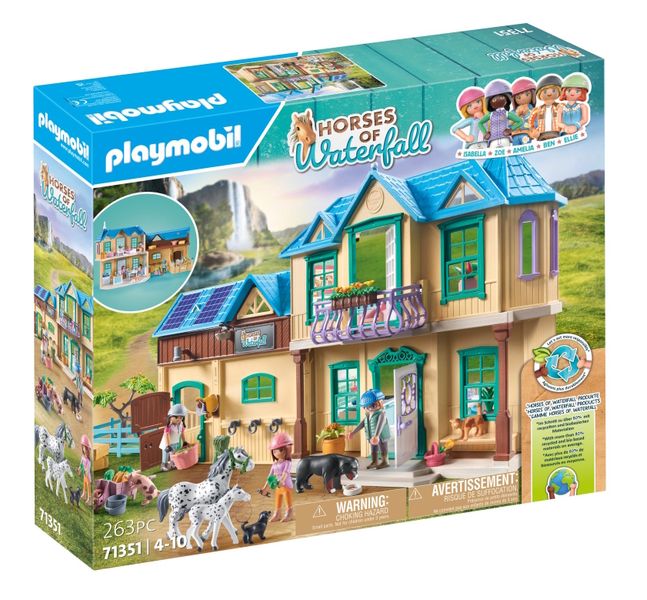 Playmobil Horses of Waterfall - Waterfall Ranch (264 Pieces)