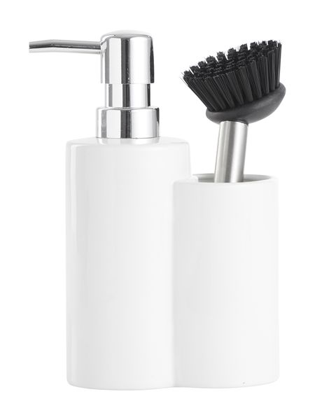 George &amp; Mason - Soap Dispenser with Washing Brush
