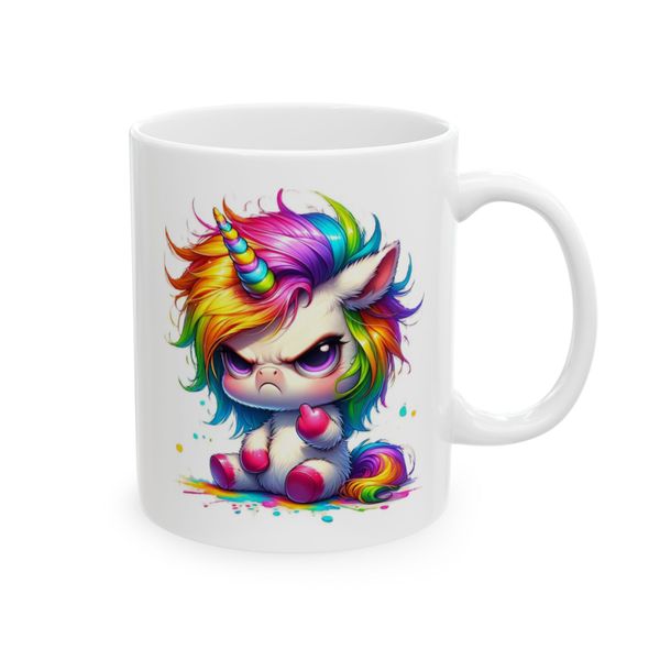 Flip you angry Unicorn - Mug