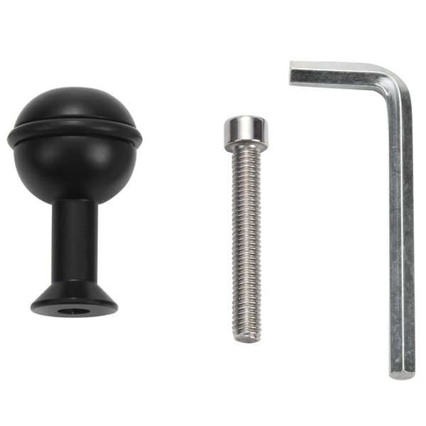 Photography Accessory 1/4 Screw Head Ball Head Light Lamp Ball Base