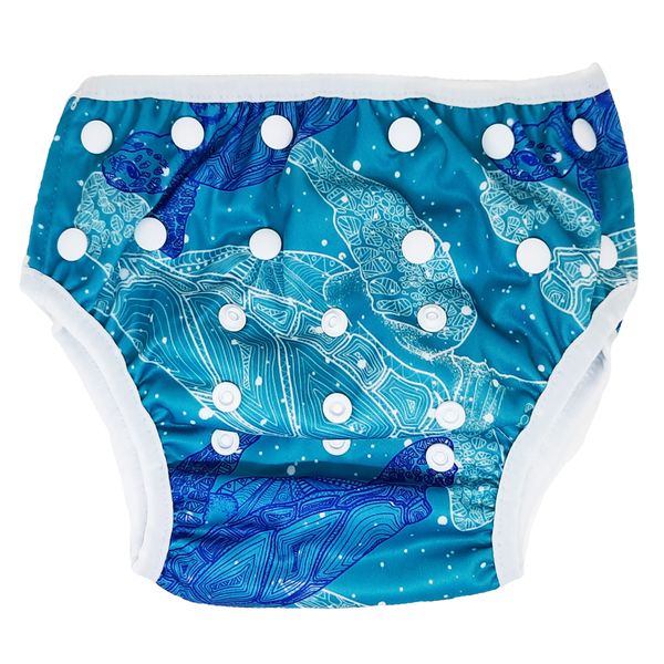 Bamboo Baby Swimming Nappy - Turtle