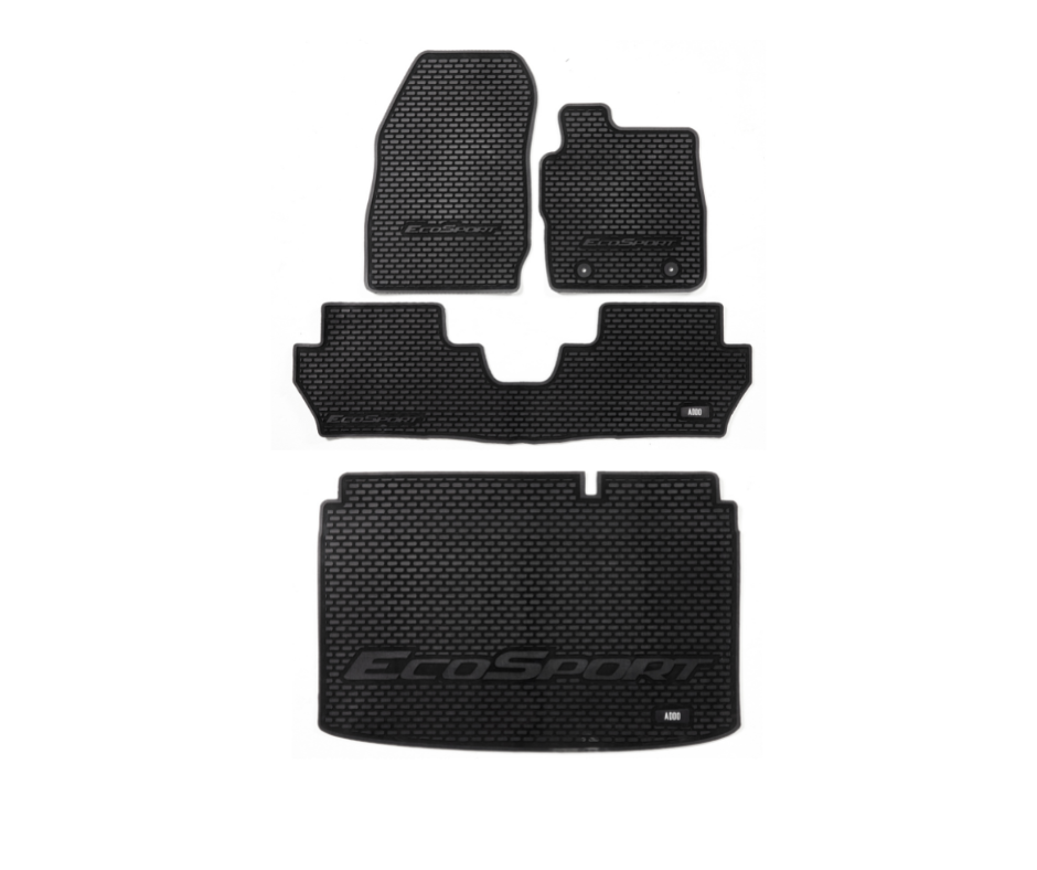 Full Set Rubber Mats Compatible with Ford Ecosport Shop Today. Get