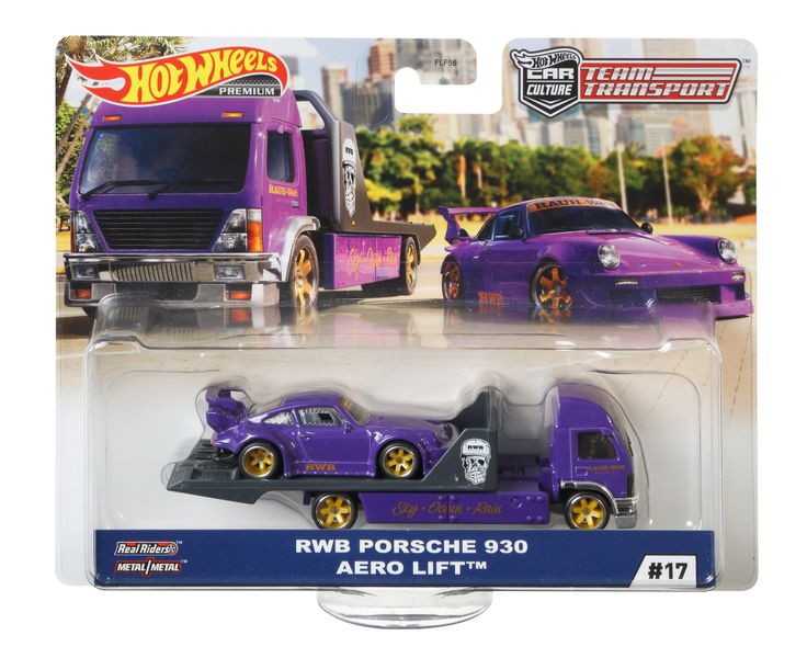 Hot Wheels Team Transport - RWB Porsche 930 Aero Lift