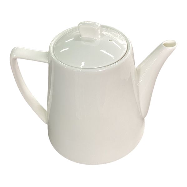 Teapot 1.1L Modern Tapered Porcelain