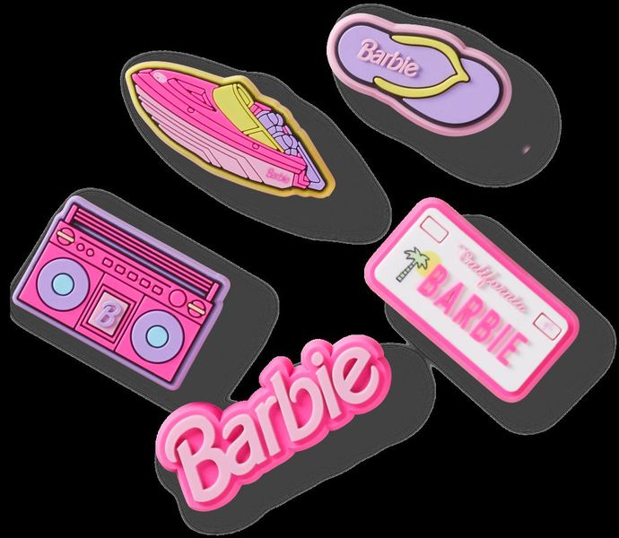 Jibbitz - Barbie Retro 5 Pack