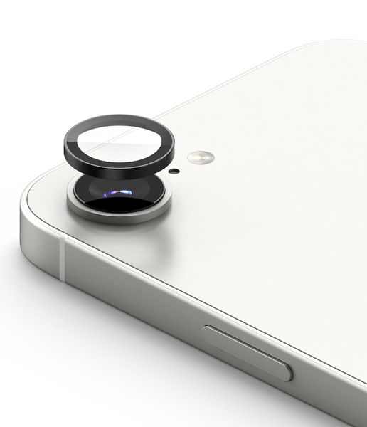 Camera Lens Protectors with Aluminium Alloy Frames Compatible with iPhone 16e (2 Pack)