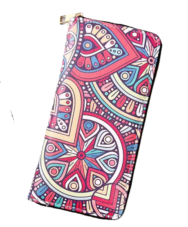 Ladies Tribal Heart Purse