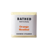 Bathed Shower Steamer - Orange Menthol